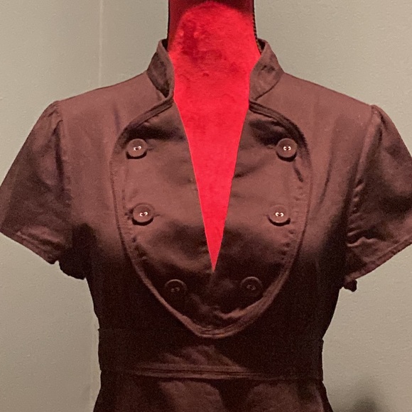 BCBG Generation Black Cotton Top Size Medium - Picture 2 of 11